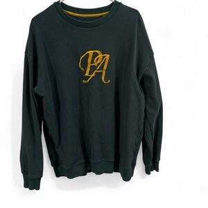 PTULA “The Script” Crewneck Sweatshirt - Balsam Green - Size Large